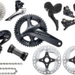 Shimano Gruppo ULTEGRA R8020 2x11 velocità 160/160mm